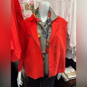 Red Moto Jacketv